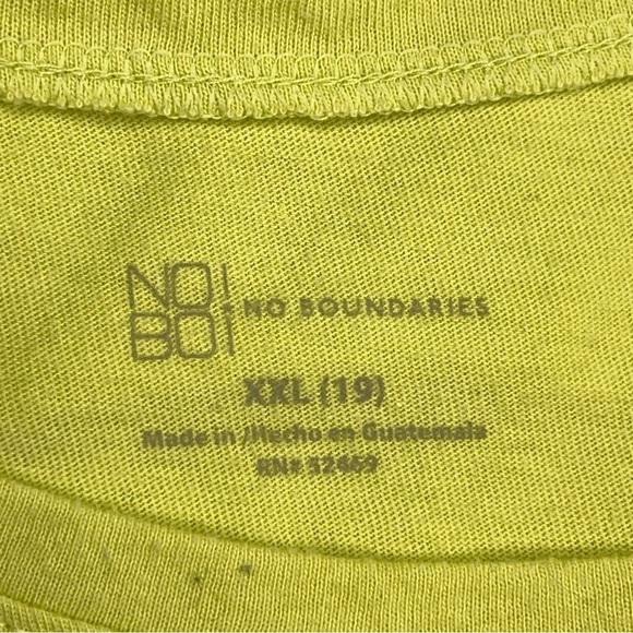 SET OF TWO TEES JUNIORS 19 XXL ORANGE YELLOW VIBRANT CASUAL LIGHTWEIGHT - Picture 8 of 16